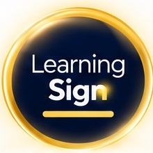 Logo Learning Sign